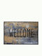 Sdim Entrance Mat Carpet with Anti-slip Backing 005 Stone Welcome 50x75cm Thickness 7mm