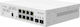 MikroTik CSS610-8G-2S+IN Managed L2 Switch with 8 Gigabit (1Gbps) Ethernet Ports and 2 SFP Ports