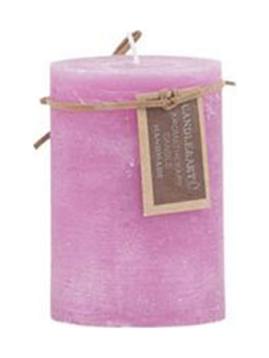 Artekko Decorative Candle Purple 7x10cm 1pcs