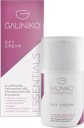 Galiniko Essentials Κρέμα Προσώπου Ημέρας για Ενυδάτωση, Αντιγήρανση & Σύσφιξη με Υαλουρονικό Οξύ & Κολλαγόνο 50ml
