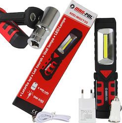 Mar-Pol Rechargeable Workshop Light LED Πολυλειτουργικός Φακός