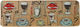 Sdim Collage Kitchen Mat Runner 6505 50x150cm