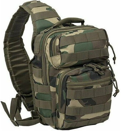 Mil-Tec Militärische Tasche Brustkorb aus Polyester Waldland Woodland 10Es