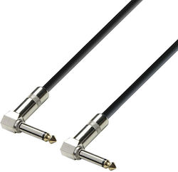Adam Hall K3IRR0015 6,3mm Stecker - 6,3mm Stecker 0,15m
