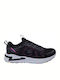 Line Damen Sneakers Schwarz