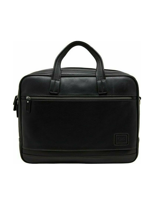 PICARD BREAKERS BRIEFCASE ECO-LEATHER BLACK