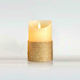 Eurolamp Christmas Beige Battery Candle 12.5x7.5cm