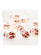 10 Lights LED 1.35m. Warm White Battery in String 1pcs