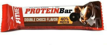 Korona-M FitMeUp Protein Μπάρα με 40% Πρωτεΐνη & Γεύση Double Chocolate 60gr