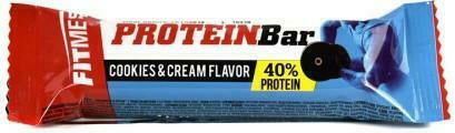 Korona-M FitMeUp Protein Μπάρα με 40% Πρωτεΐνη & Γεύση Cookies & Cream 60gr