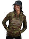 Luster Hood Women's Sweatshirt Hooded ARMY