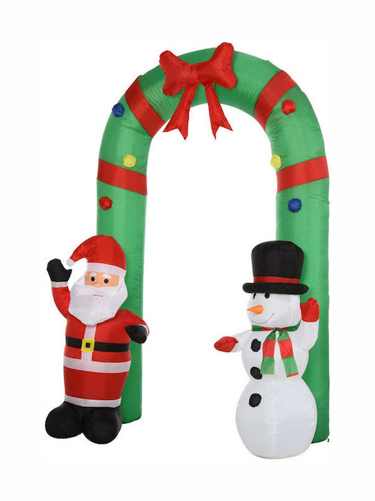 Inflatable Illuminated Santa Claus Electric 244x182x78cm