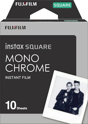 Fujifilm B&W/Monochrome Instax Square Monochrome Instant Φιλμ (10 Exposures)