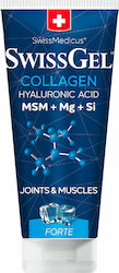 Herbamedicus Swiss Gel Collagen Forte Kühlende Creme mit marinem Kollagen & Hyaluronsäure 200ml