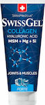 Herbamedicus Swiss Gel Collagen Forte Cooling Gel for Muscle Pain & Joint Ψυκτική Κρέμα με Θαλάσσιο Κολλαγόνο & Υαλουρονικό 200ml