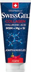 Herbamedicus Swiss Gel Collagen Forte Wärmecreme mit marinem Kollagen & Hyaluronsäure 200ml