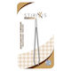 Stirixis Eyebrow Tweezer with Slanted Nose Silver