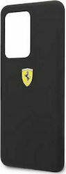 Ferrari SF Back Cover Σιλικόνης Μαύρο (Galaxy S...