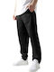 Urban Classics Men's Sweatpants with Rubber Black