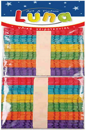 Luna Ξυλάκια Χειροτεχνίας 120gr 100τμχ