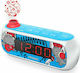 Muse Muse M-167KDG Tabletop Digital Clock with Alarm & Radio Blue M-167KDG