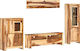 Wohnzimmer TV-Einheit Sheesham L120xB30xH40cm