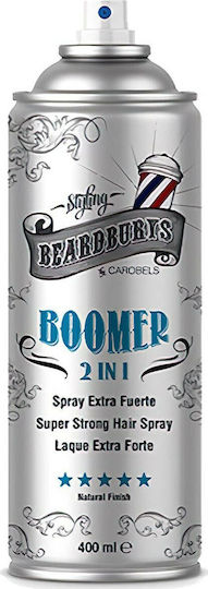 Beardburys Boomer 2 In 1 Лак за Много Силно Задържане 400ml
