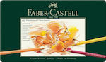 Faber-Castell Polychromos Ξυλομπογιές σε Μεταλλική Κασετίνα 60τμχ