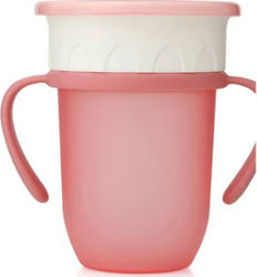 Kiokids Kleinkinderbecher 360° aus Plastik Rosa...