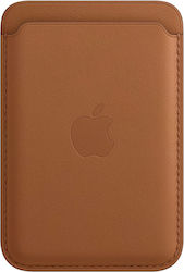 Apple MagSafe Калъф за карти Leather Wallet Wit...