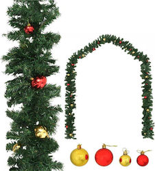 vidaXL Christmas Garland Green 1000cm 1pc