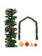 vidaXL Christmas Garland Green 1000cm 1pc