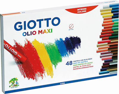 Giotto Λαδοπαστέλ Olio Maxi 48 Χρωμάτων