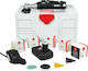 Rupes Mini HQM83BLX 160076 Έκκεντρος Αλοιφαδόρος 12V με Ταχύτητα 2000-5000rpm & Ρύθμιση Στροφών