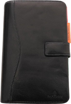 Bartuggi Organizer Black Leather 13x19cm
