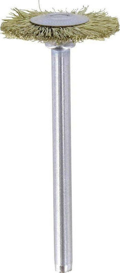 Dremel 535 Συρματόβουρτσα για Δράπανο 19mm Ορειχάλκινη Σετ 2τμχ
