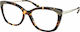 Michael Kors Eyeglass Frame Butterfly Brown Tortoise MK4077 3333