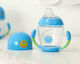 Kiokids Educational Baby Sippy Cup Plastic with Handles Blue for 6m+ 210ml