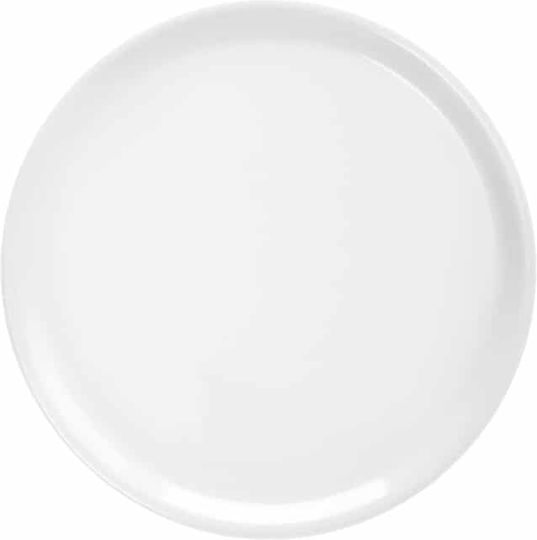 Saturnia Napoli Farfurie joasă din Porțelan Alb cu Diametru 28cm 6buc