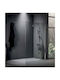 Devon Iwis Walk-in IW80C-100 Shower Screen for Shower 77-79x200cm Clean Glass Chrome