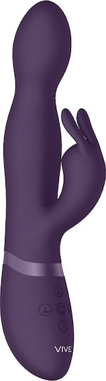 Vive Niva Vibrator Kaninchen 21.5cm Purple