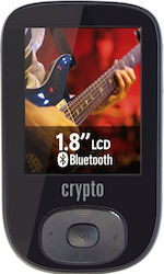 Crypto MP1800BT Plus MP3 Player (32GB) με Οθόνη TFT 1.8" Μαύρο