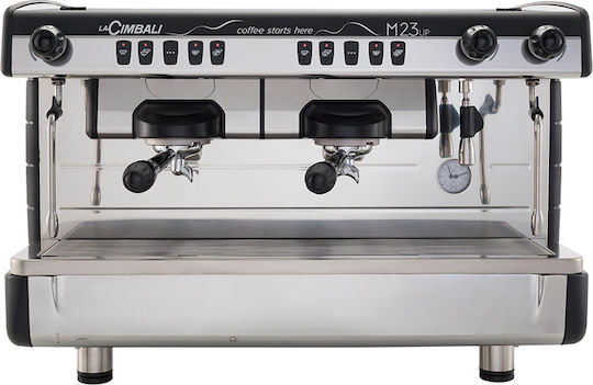 La Cimbali M23 UP DT/2 White Commercial Espresso Machine with 2 Groups 4.8kW W55.2xL51.8xH82cm