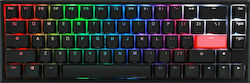 Ducky One 2 SF Gaming Mechanical Keyboard 65% with Cherry MX Blue Switch and RGB Lighting (English US)