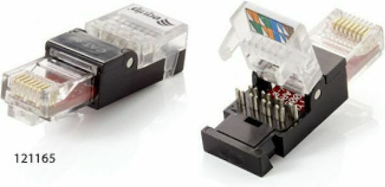 Equip Βύσμα RJ-45 male 2τμχ Μαύρο 121165
