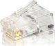 Central Щепсел RJ-45 мъжки Cat5e Прозрачен (01-60-467E)