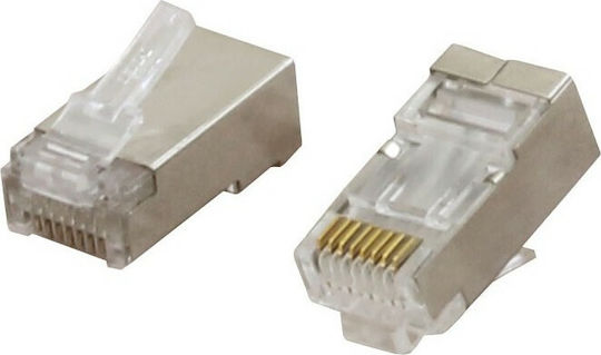 Central Stecker RJ-45 männlich Silber (01-60-474)