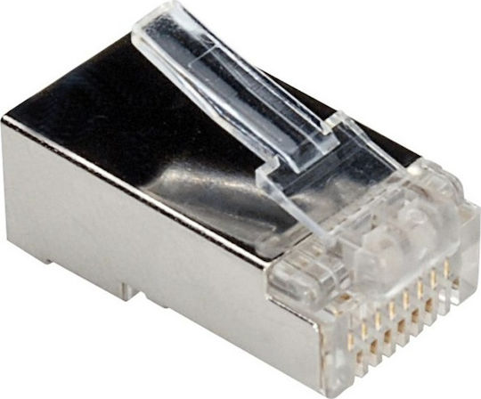 Roline Stecker RJ-45 männlich 10Stück Silber (21.17.3061)