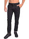 Scanton Trousers Chino Elastic in Slim Fit Black