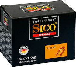 CPR Sico Ribbed Condoms 50pcs